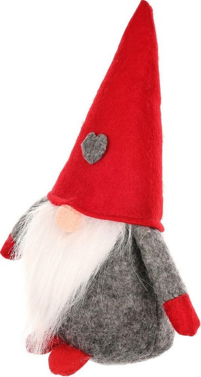 Lodër pelushi Saskia Garden Gnome 1044613, 20 cm, shumëngjyrëshe