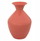 Vazo dekorative Atmosphera Kian, çelik, 37cm, fuchsia rozë