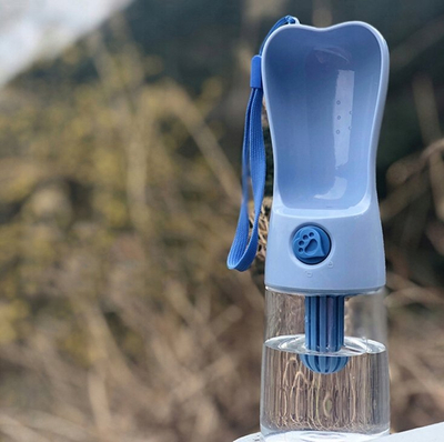 Shishe uji me tas për qen, 250 ml, filtër karboni aktiv, shumëngjyrëshe