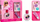 Set kozmetik Barbie Gift Set, EDT 30ml, lip gloss dhe paletë sysh, shumëngjyrësh
