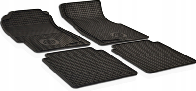 Tapeta gome DOMA STOPS Honda Civic VI 1995-2001, set 4 copë, e zezë