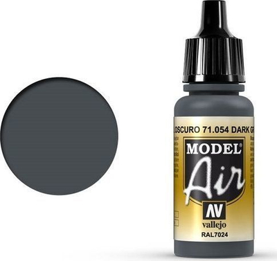 Bojë akrilike për airbrush Vallejo Model Air gri blu e errët, mat, 17ml