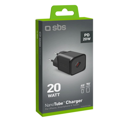 Karikues muri SBS Nanotube TETRGAN1C20K, USB Type C, 20W Power Delivery, i zi