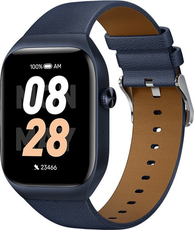 Orë e zgjuar Mibro T2, ekran AMOLED, Bluetooth, blu navy