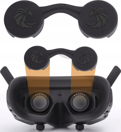 Kapak mbrojtës SUNNYLIFE AT-BHT565-D, për DJI Goggles 2, silikon, i zi