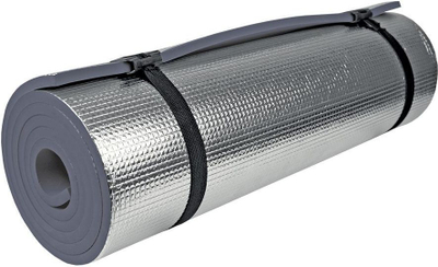 Shilte kampingu Hibernation, alumin, 12 mm, 180x50 cm, argjendtë