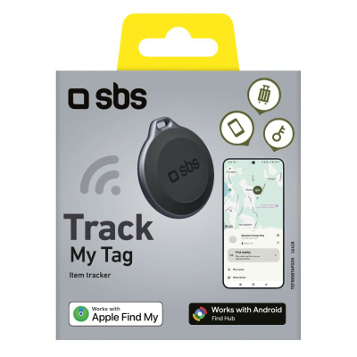 Lokalizues GPS SBS Track My Tag, Bluetooth, IP65, i zi