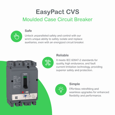 Ndërprerës automatik Schneider Electric CVS630F, 3P, TM630D, 36kA