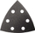 Абразивна делта хартија Bosch Best for Stone 2608605199, гранулација 600, со дупки, црвена