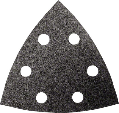 Абразивна делта хартија Bosch Best for Stone 2608605199, гранулација 600, со дупки, црвена