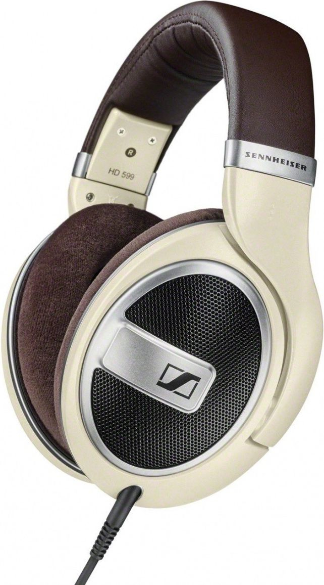 Kufje Sennheiser HD 599, over ear, bezhë