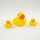 Lodër për banjo Toys4All Family of Ducklings, set me 3 copë, mbi 18 muaj, e verdhë