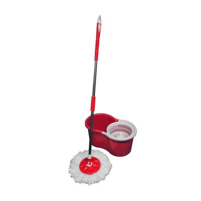 Kovë me spin mop Vanora Primo Red, 12L, e bardhë e kuqe