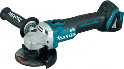 Mulli këndor pa tel Makita DGA504ZJ, 125mm, 18V, i kaltër/i zi