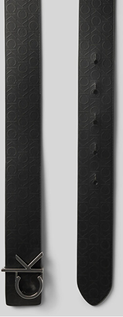 Rrip belashe Calvin Klein Bag Belt, lëkurë, i zezë