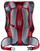Çantë turistike Deuter Race 16, 16L, sistem ventilimi AirStripes, e kuqe cherry