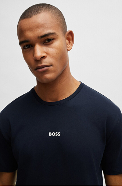 Pizhame për meshkuj HUGO BOSS 4063543107830, të kaltra të errëta