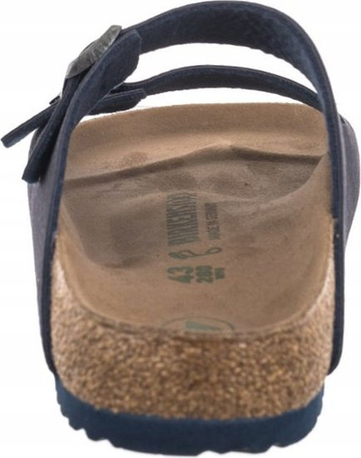 Sandale Birkenstock Arizona M 1023116, Birko Flor, shollë tape ergonomike, navy