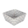 Kuti organizimi, gri/zezë/kremt 25x25x13.5cm. UNIMIKS