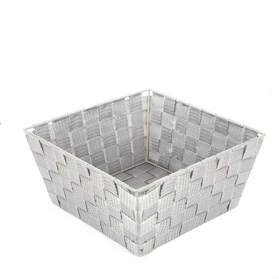 Kuti organizimi, gri/zezë/kremt 25x25x13.5cm. UNIMIKS