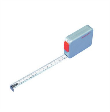 Metër matës Schroff 19", 2m, plastik, i verdhë