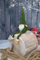 Figurë dekorative kopshti Saska Garden GNOME, 30cm 15cm, e gjelbër