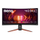 Monitor gaming BenQ EX3410R, 34\", WQHD, i lakuar, i zi