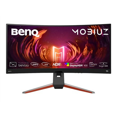 Monitor gaming BenQ EX3410R, 34\", WQHD, i lakuar, i zi