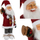Figurinë dekorative Krishtlindjesh Ruhhy 22352, Santa Claus 45 cm, e kuqe e bardhë