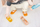Lodër shqisore Petit Boum Spy Bottle Sea, Montessori, për beba 3m+, blu
