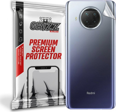 Folie mbrojtëse e pasme GrizzGlass për Xiaomi Redmi Note 9 5G, Satin, transparente