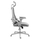 Karrige gaming Huzaro Combat 2.7, me rrjetë ergonomike, gri