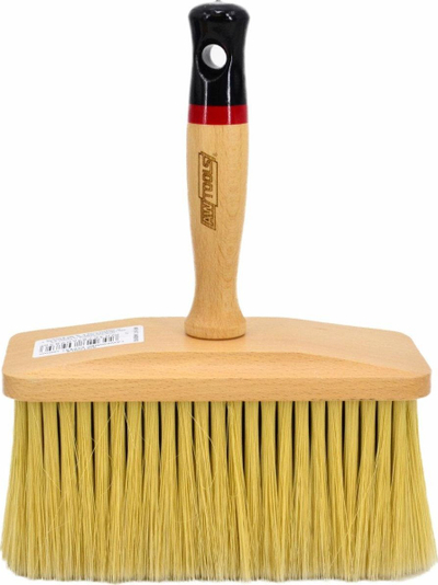 Furçë lyerëse AWTools Bench Brush Expert 190mm, trup dru, fibra sintetike
