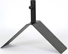 Mbajtës vertikal për flamur ere, metal, 23 cm, ngjyrë e zezë