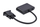 Adapter video Gembird A-VGA-HDMI-02, VGA në HDMI, Full HD 1080p, i zi