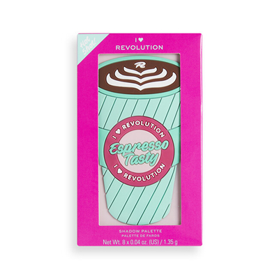 Paletë hijesh për sy I Heart Revolution Mini Tasty Espresso, 10.8 g