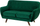 Divan BODO Velvet, 2 vendsh, kadife, jeshile smerald