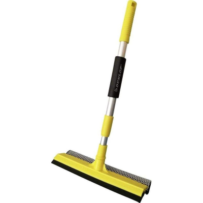 Pastrues xhamash Dunlop, teleskopik 43-68cm, 25cm gjerësi, i verdhë