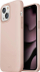 Kapak telefoni Uniq Lino për iPhone 13, silikon, rozë