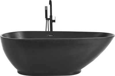 Vaskë e pavarur GUIANA, 1730 x 820 mm, akrilik, e zezë