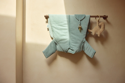Thes gjumi 90cm me meng qe hiqen - Rib Sea Green