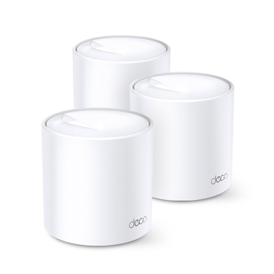 Sistem mesh Wi-Fi TP-Link AX1800, Wi-Fi 6, set 3 pjesë, i bardhë