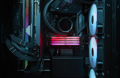 RAM десктоп Kingston Fury Renegade KF560C32RSAK2-96, 96GB DDR5, 6000MHz RGB, црна и сребрена