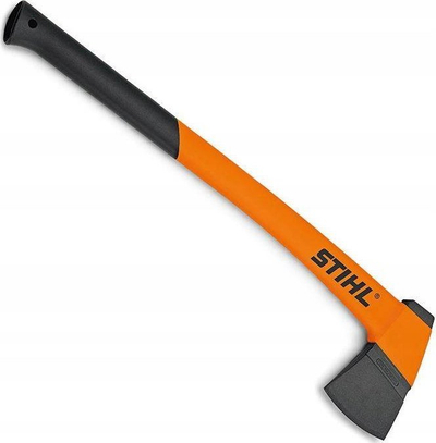 Sëpatë pylli Stihl AX 15 P, universale, dorezë poliamidi, portokalli