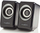 Altoparlantë PC Nedis, 18W, USB, të zinj