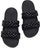 Sandale Roxy SLIPPY BRAIDED, të zeza