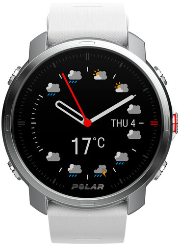 Orë smart Polar Grit X, S/M, e bardhë
