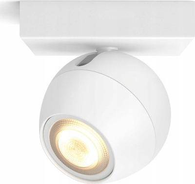 Spot tavani Philips Hue Buckram, LED, White Ambiance, i bardhë