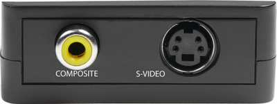 Konvertues VGA në RCA S-Video StarTech VGA2VID2, me USB, 1080p, i zi