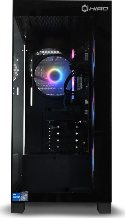 Kompjuter desktop HIRO Aurora ZKG R7B580 01A, Ryzen 7 7700, Intel Arc B580 12GB, 16GB RAM